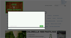 Desktop Screenshot of lojavidanatural.com.br